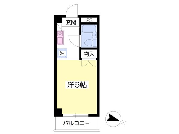 コスモドールの物件間取画像